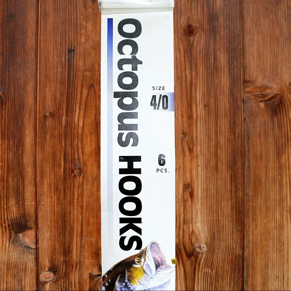 🔴4/$25 danielson octopus hooks fish hooks 2 packs